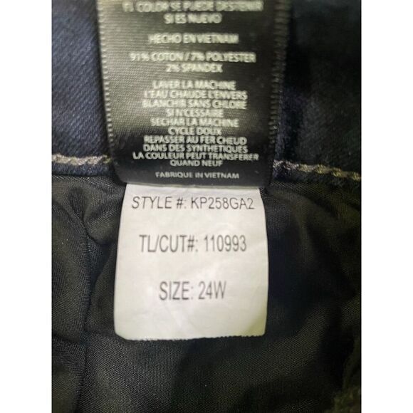 Kut From The Kloth Womens Jeans Baby Bootcut Size 24W Dark Wash Blue  NWT - Picture 13 of 13